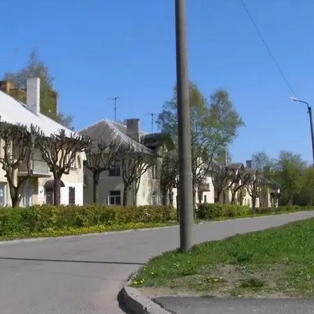 квартира с камином в Aseri